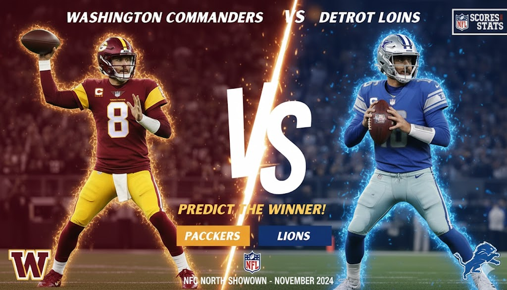 Washington Commanders vs Detroit Lions Match Player Stats