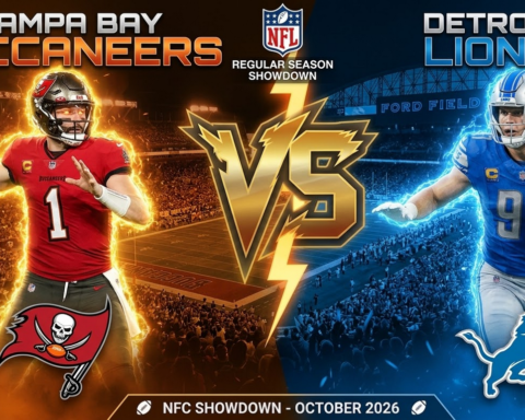 Tampa Bay Buccaneers vs Detroit Lions Match Player Stats